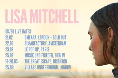 Lisa Mitchell europe tour dates